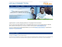 Tablet Screenshot of findlaw.legalconnection.com